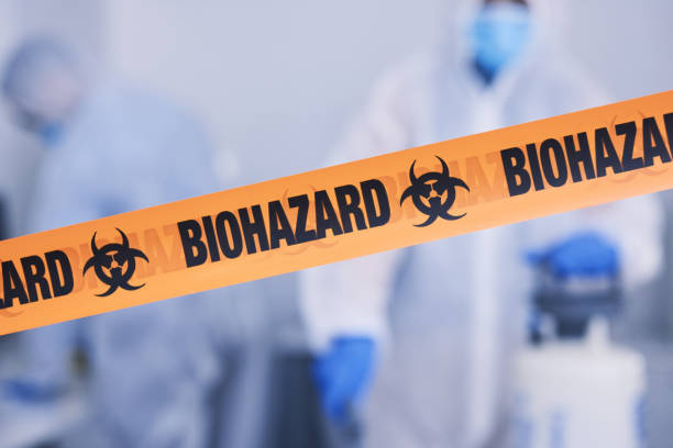 Professional Infectious Disease Decontamination technician working in Kingston, NY